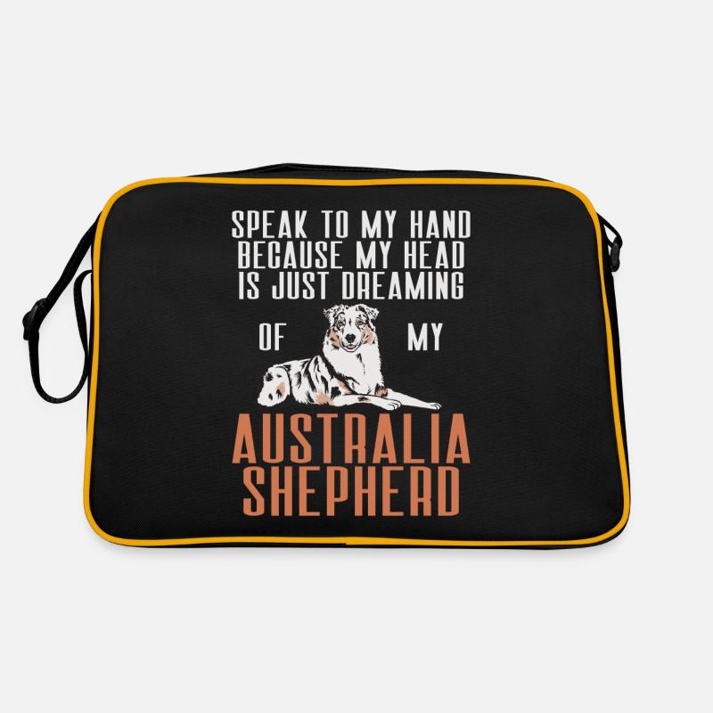 Australian Shepherd Gifts Retro Bag