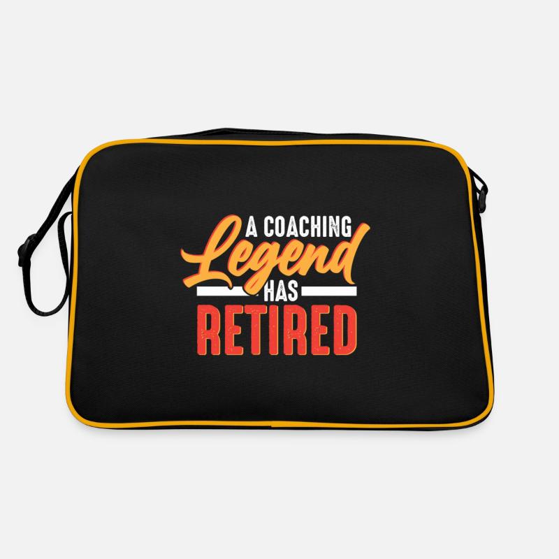 Trainerlegende Im Ruhestand 2023 Ruhestand Männer Retro Tasche