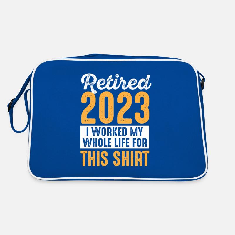 Retraite 2023 Travail à vie Retraite Sac Retro