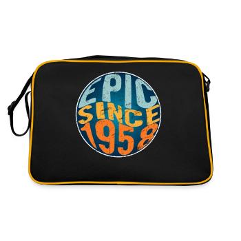Épique depuis 1958 - Sac Retro - noir/or - Dos