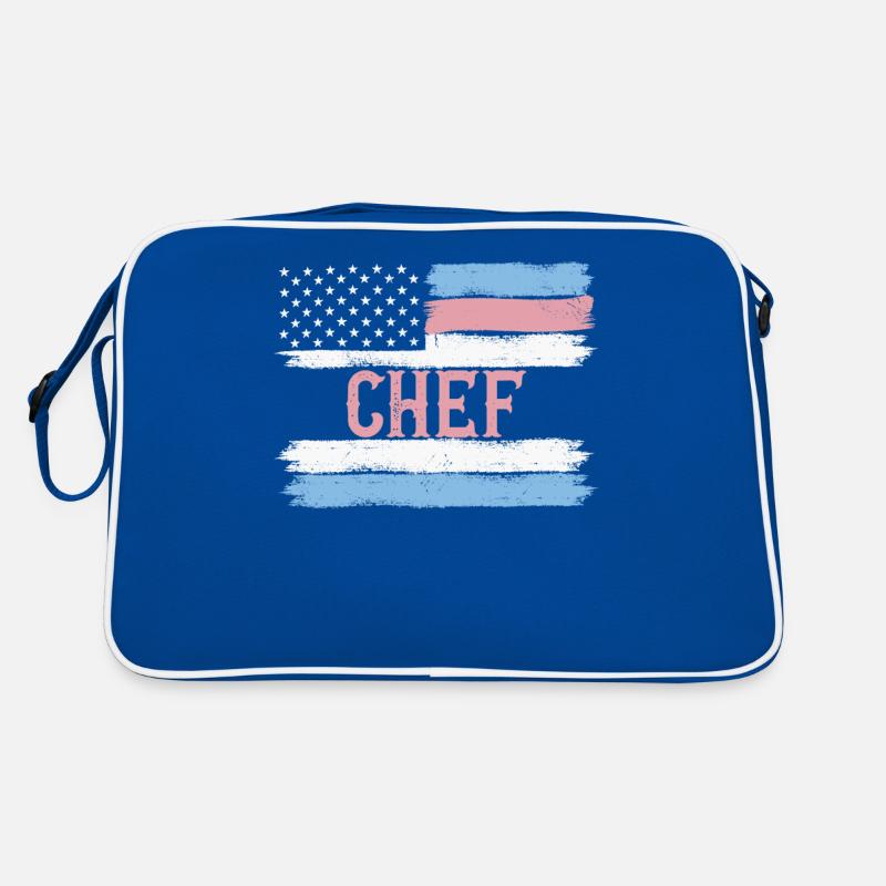 US Pride Food Preparer Kitchen Master Gift Idea Retro Bag