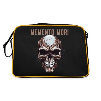 Memento Mori - Sac Retro - noir/or - Dos
