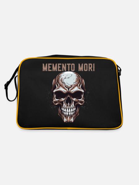 Memento Mori - Sac Retro - noir/or - Dos