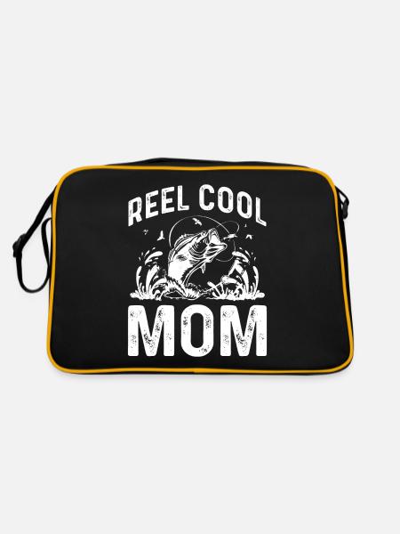 Rolle Coole Mama - Retro Tasche - Schwarz/Gold - Hinten