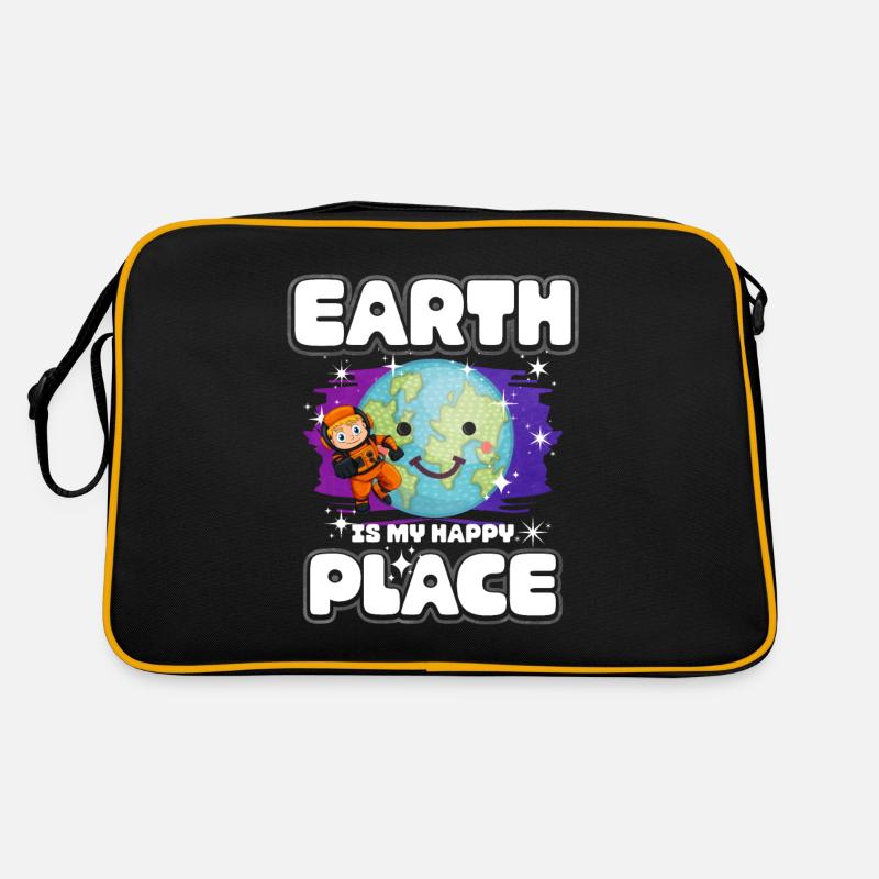 Cadeau Terre Planète Sac Retro