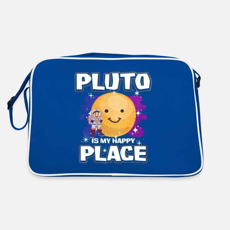 Pluto Planet Geschenk Retro Tasche
