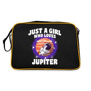 Girl Jupiter Gift - Retro Bag - black/gold - Back