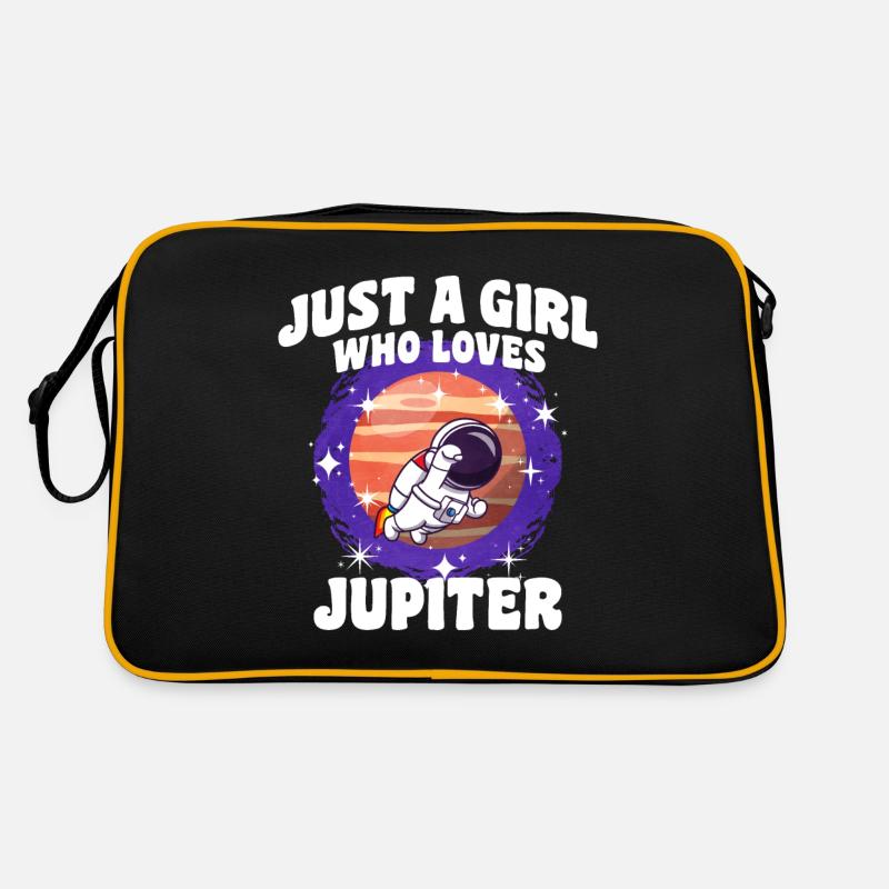 Girl Jupiter Gift Retro Bag
