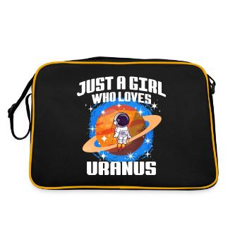 Girl Uranus Gift - Retro Bag - black/gold - Back