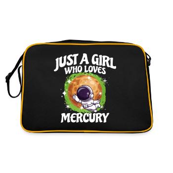 Girl Mercury Gift - Retro Bag - black/gold - Back