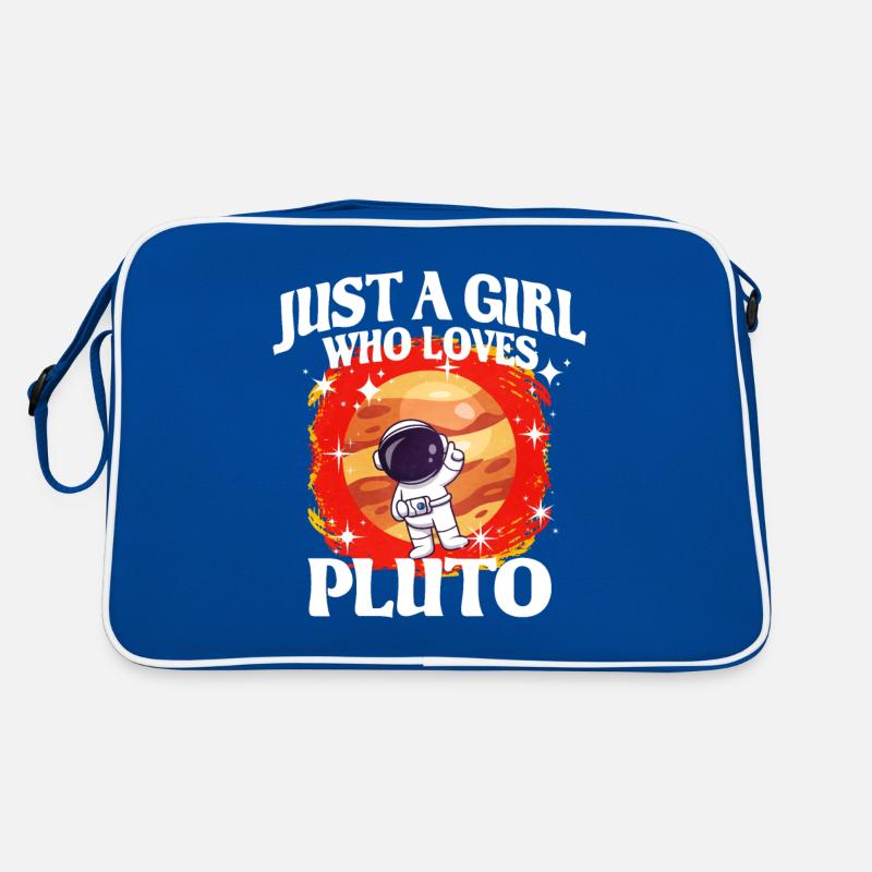 Mädchen Pluto Geschenk Retro Tasche