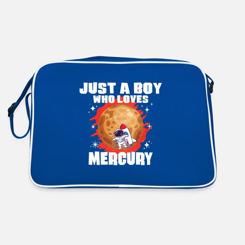 Merkur Planet Geschenk Retro Tasche