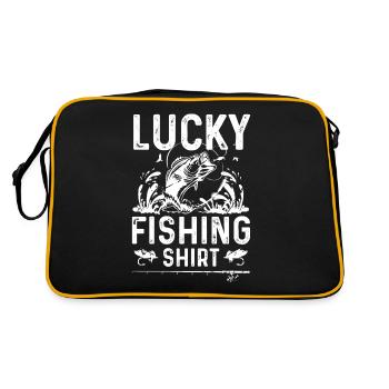 Chemise de pêcheur heureux - Sac Retro - noir/or - Dos