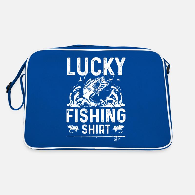 Chemise de pêcheur heureux Sac Retro