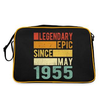 Anniversaire mai 1955 Épopée légendaire - Sac Retro - noir/or - Dos