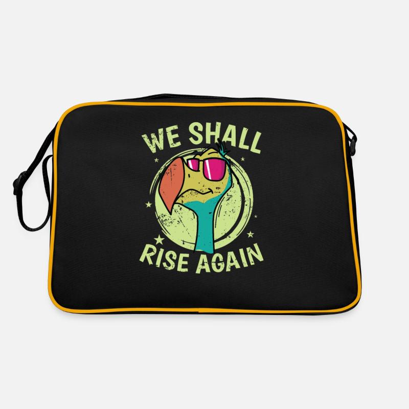 We Shall Rise Again Vogel aus Mauritius Retro Tasche