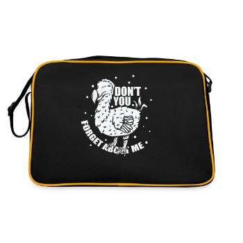 N’oubliez pas Me Ile Maurice - Sac Retro - noir/or - Dos