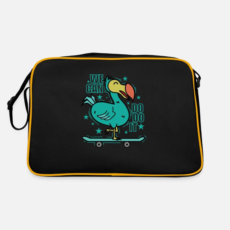 We can do it We can Dodo it Vogel Mauritius Retro Tasche