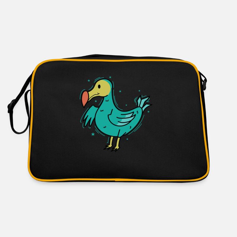 oiseau dodo mignon de l’île Maurice Sac Retro