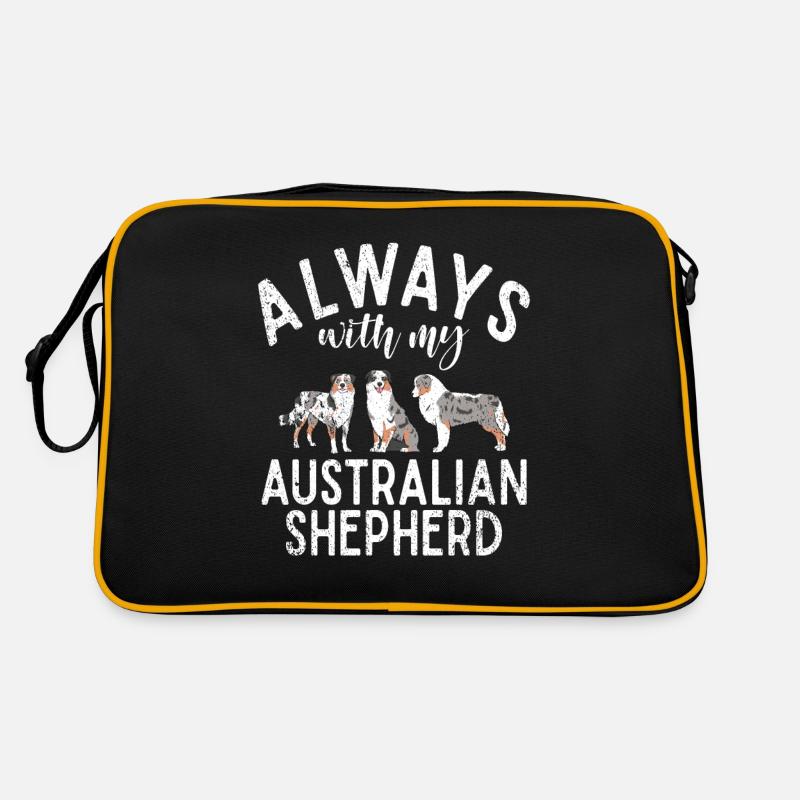 Australian Shepherd Gifts Retro Bag