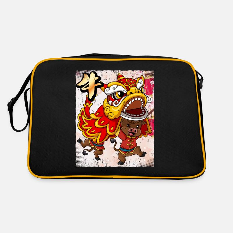 Année du Buffle Nouvel An lunaire chinois Sac Retro