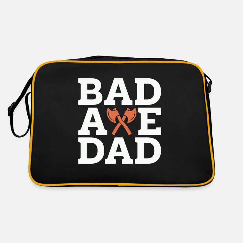 Lancer de hache Bad Axe Dad Hatchet Thrower Bullseye Sac Retro