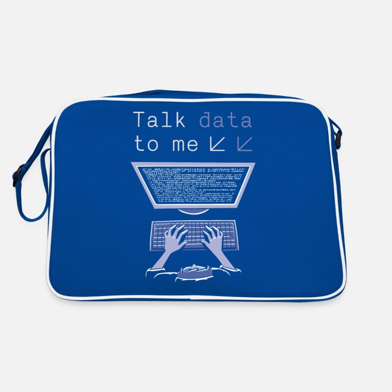 Big Data Engineer Science Data Analyst Pc Retro Bag