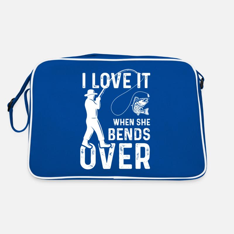 I love it when she bends down Retro Bag