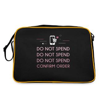Fun online shopping Confirm the - Retro Bag - black/gold - Back