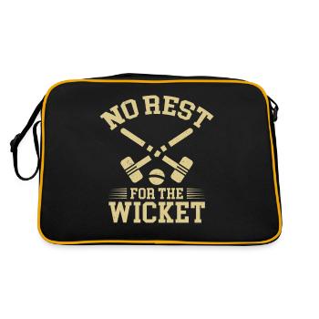 Croquet - Sac Retro - noir/or - Dos