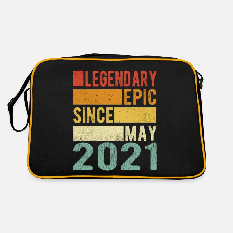 Geburtstag Mai 2021 Legendär Episch Retro Tasche
