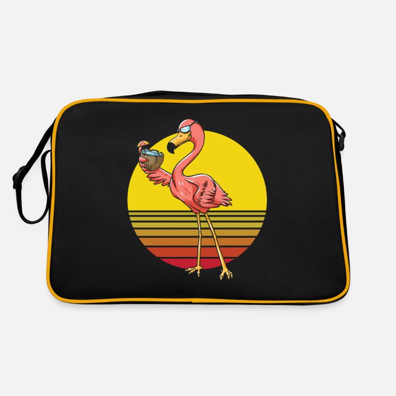 Flamingo Retro Bag