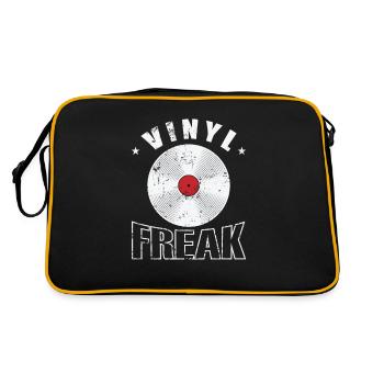 Vinyl Freak Record Music Record - Retro Bag - black/gold - Back