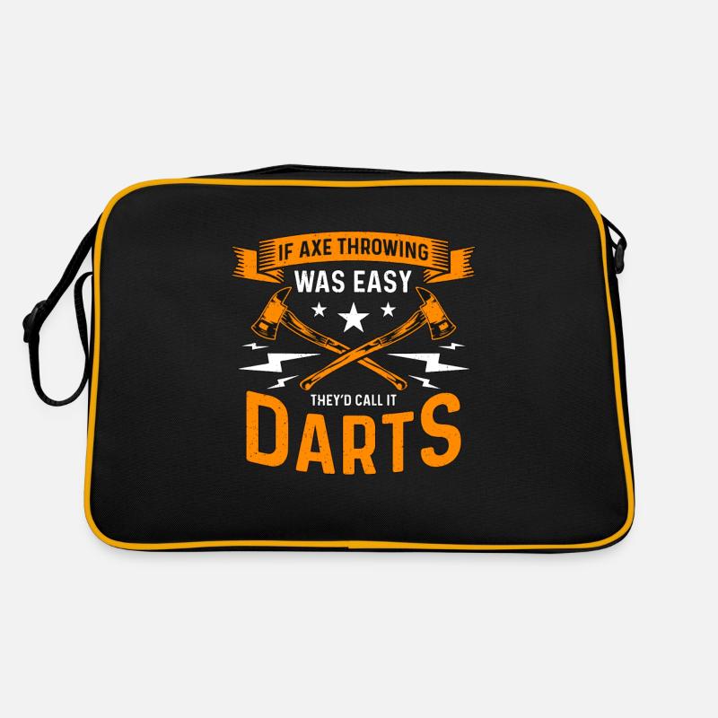 If Axe Throwing Was Easy Bullseye Axe Thrower Retro Bag