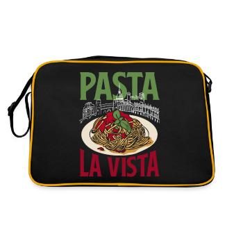 Pasta la vista - Retro Bag - black/gold - Back