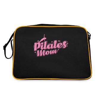 Pilates Mom Sport Powerhouse Fitness - Retro Bag - black/gold - Back