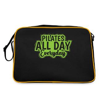 Pilates all Day Everyday Powerhouse - Retro Bag - black/gold - Back