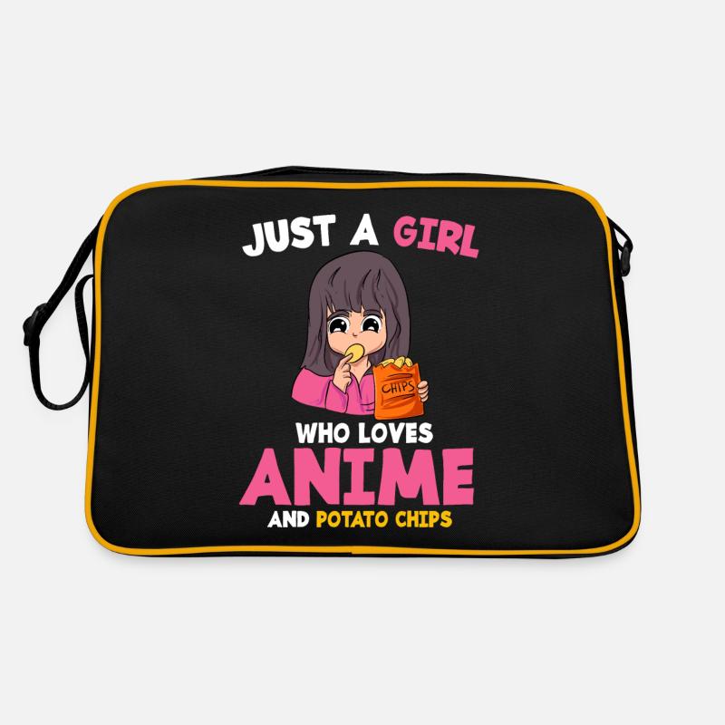 Chips Eating Snacks Candy Gift Retro Bag