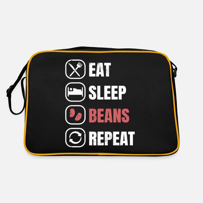 Kidney Bohnen Retro Tasche