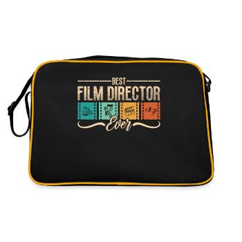 Meilleur réalisateur de film Ever Retro Movie Video Editor - Sac Retro - noir/or - Dos