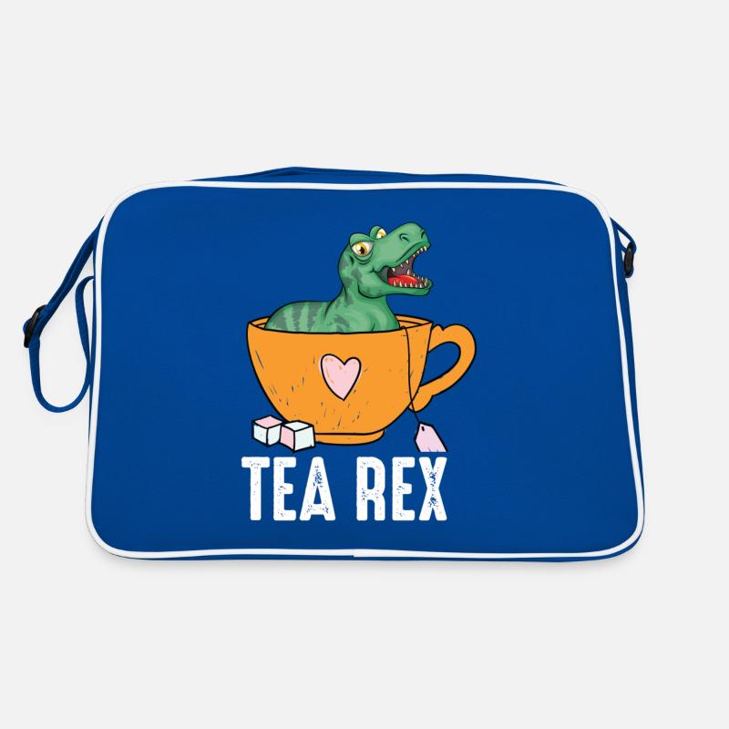 Tea Rex Chai Drinker Tea Lovers Chai Tea Party Retro Bag