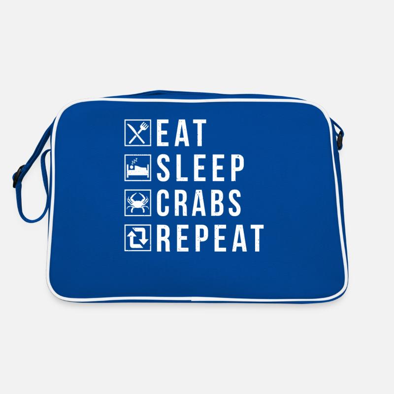 Crab Lover Gifts Retro Bag