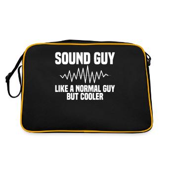 Ingénieur du son Technicien du son Musique - Sac Retro - noir/or - Dos
