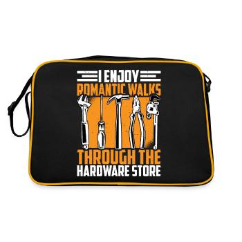 Enjoy Romantic Walks Through The Hardware Store 39 - Retro Bag - black/gold - Back