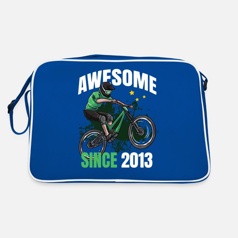 Awesome since 2013 - 10. Mountainbike Geburtstag Retro Tasche