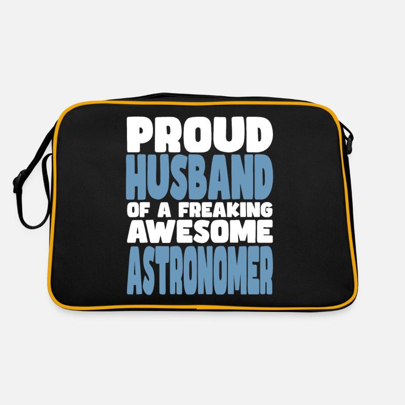 Stolze Ehefrau Eines Verdammt Guten Astronoms Retro Tasche