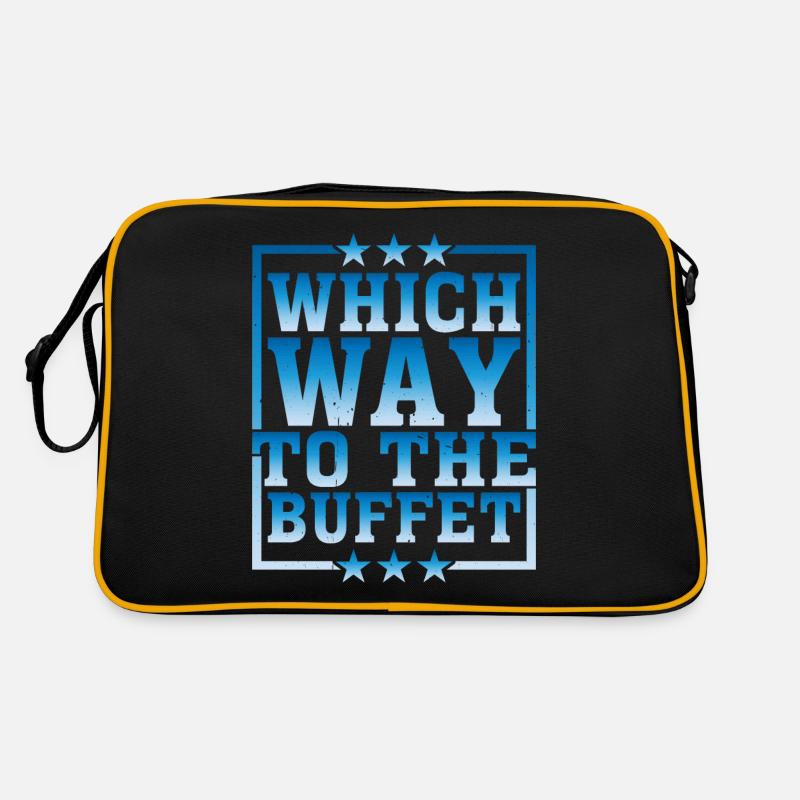 Quel chemin vers le buffet 27 Sac Retro