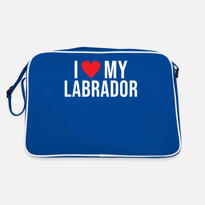 Cadeaux amoureux du Labrador Sac Retro
