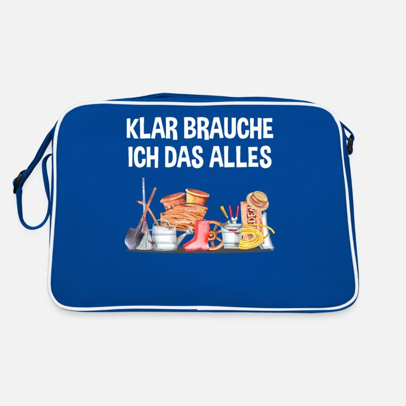Garten Lustiger Spruch Hobby Gärtner Geschenkidee Retro Tasche
