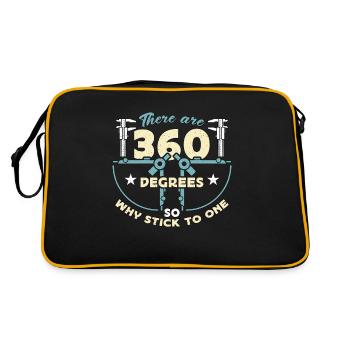 Architecture Il y a 360 degrés Architectural - Sac Retro - noir/or - Dos